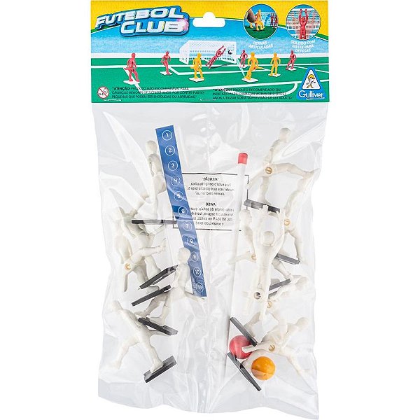 Miniatura Colecionável Futebol CLUB 1 Time BR 13 Peças