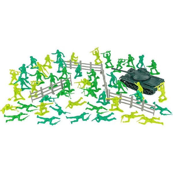 Miniatura Colecionável Forcas ARMADAS Soldadosem Tanque