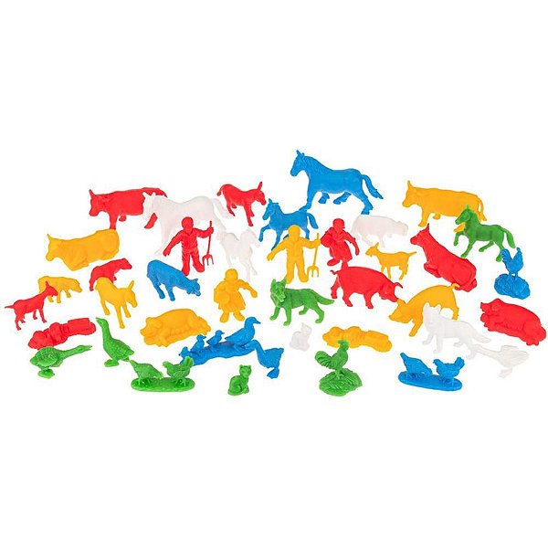 Miniatura Colecionável Fazendinha 40 Peças (S)