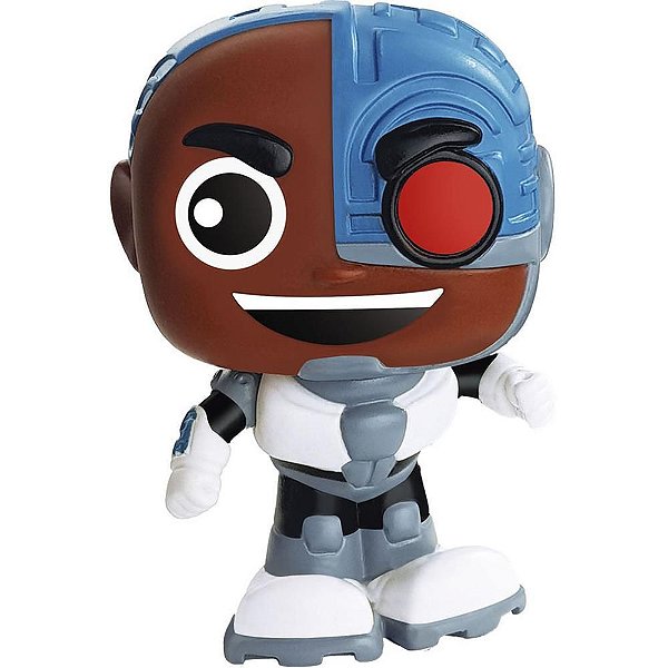 Miniatura Colecionável Fandombox Jtitans CYBORG 11CM