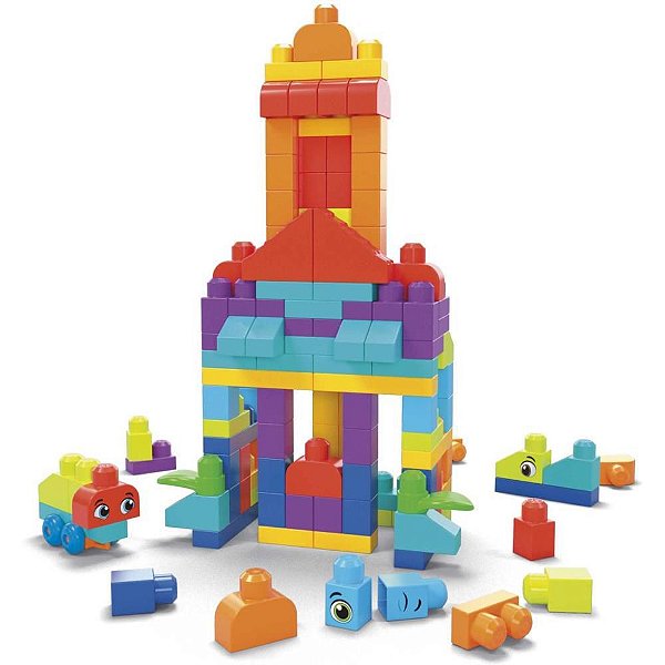 Mega BLOKS Sacola Jumbo 150PC PRE Escolar