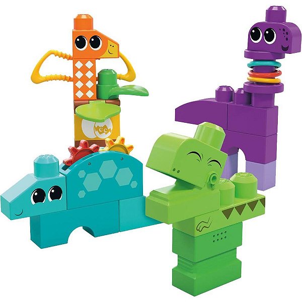 Mega BLOKS Dinossauros Brincalhões