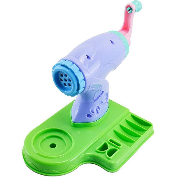 Massa para Modelar Criativa Maquininha de Macarrão