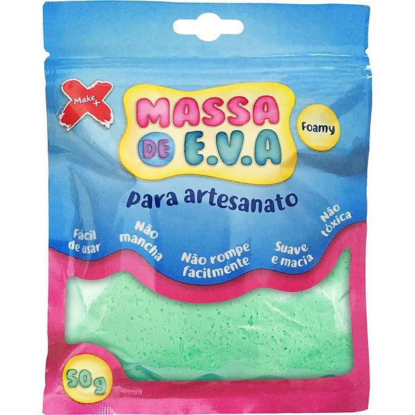 Massa de EVA Verde Claro 50G