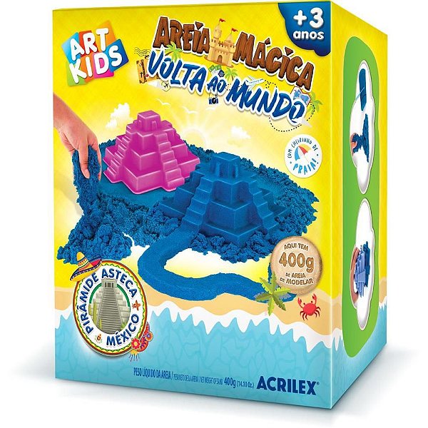 Massa Areia Piramide Asteca 400G