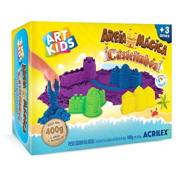 Massa Areia Castelos 400G