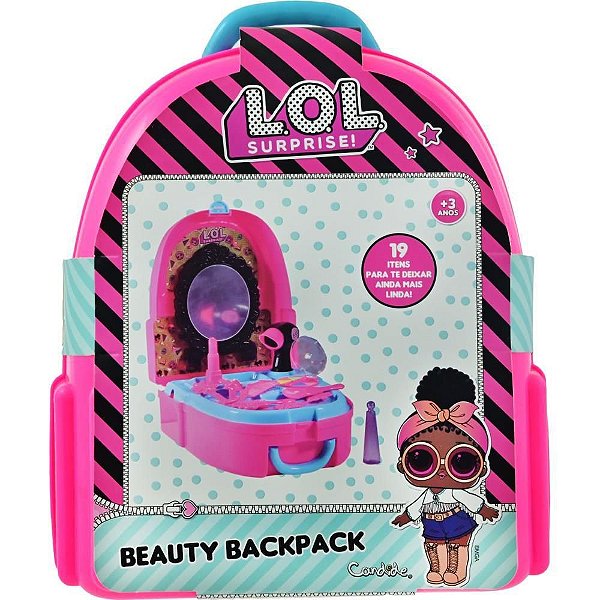 Maquiagem e Beleza Infantil LOL Surprise Maleta Beauty 19 Peças