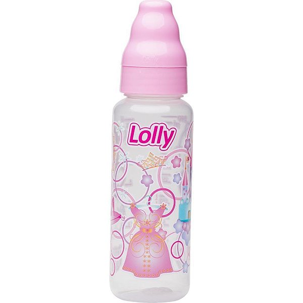 Mamadeira TIP Color 240ML Redondo Rosa