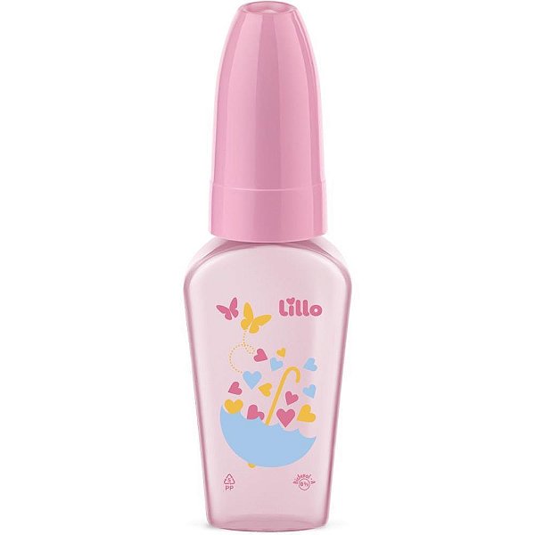 Mamadeira Chuquinha Rosa 50ML Bico Redon