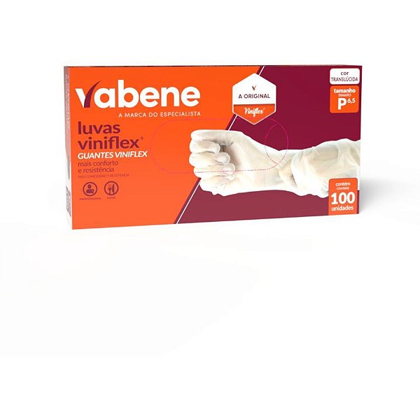 Luva Viniflex P - Caixa com 100 Unidades