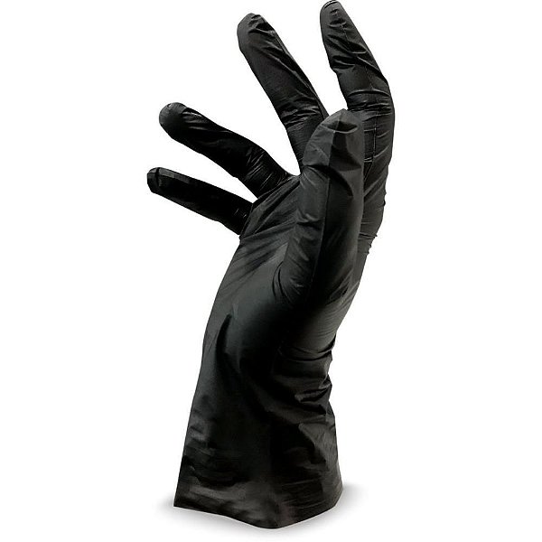 Luva Viniflex G Preta Caixa com 100