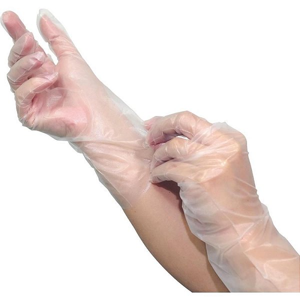 Luva Skinflex G Translucida CX com 100