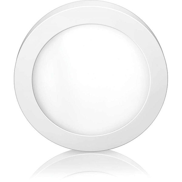 Luminária LED Redonda 18W Sobrepor 6500K