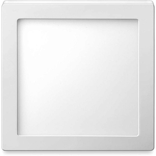 Luminária LED Quadrada 24W Sobrepor 6500K