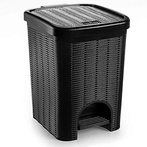 Lixeira Vime Preto 12L