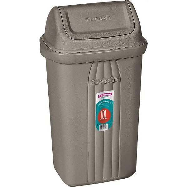 Lixeira Basculante 10L Castor