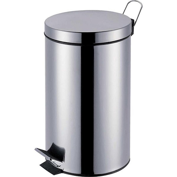 Lixeira ágata INOX com Pedal 5 Litros