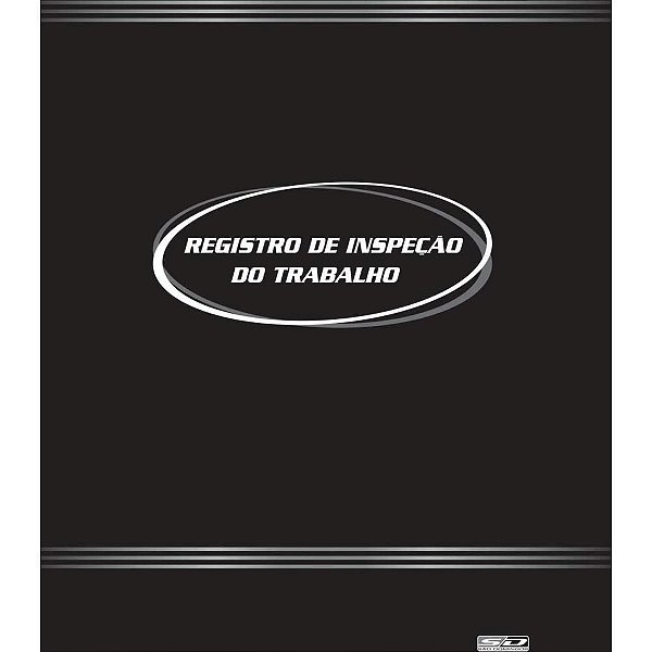 Livro Registro Inspeção do Trabalho 50 Folhas 215X315MM - Pacote com 10