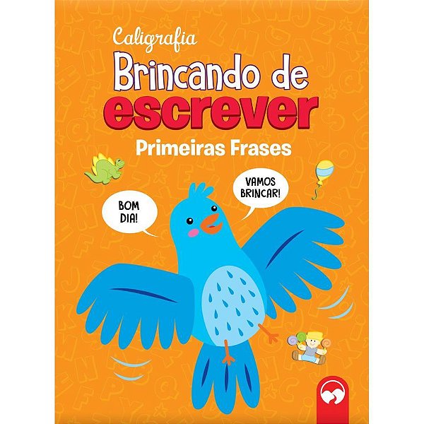 Livro Pedagógico Caligrafia Primeiras Frases Nº04 com 24 Páginas Pacote com 5