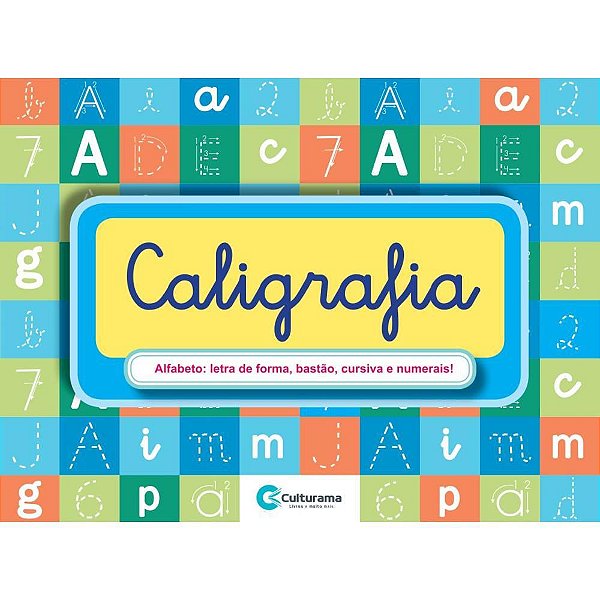 Livro Pedagógico Caligrafia Completo - 48 Páginas