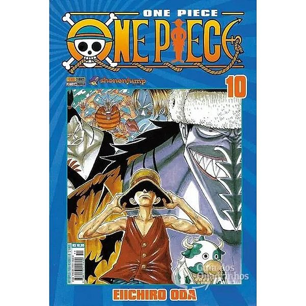 Livro Mangá ONE Piece N10