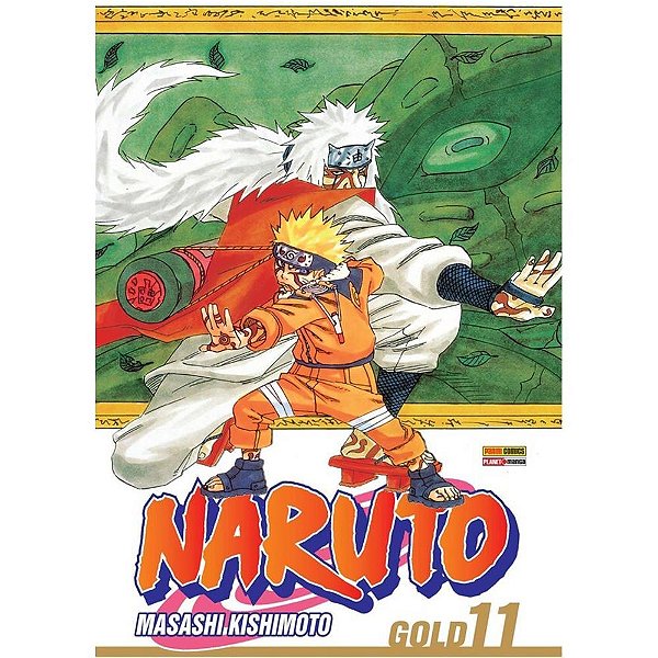 Livro Mangá Naruto GOLD Edition N11