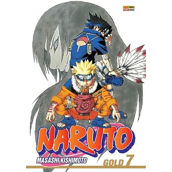 Livro Mangá Naruto GOLD Edition N07