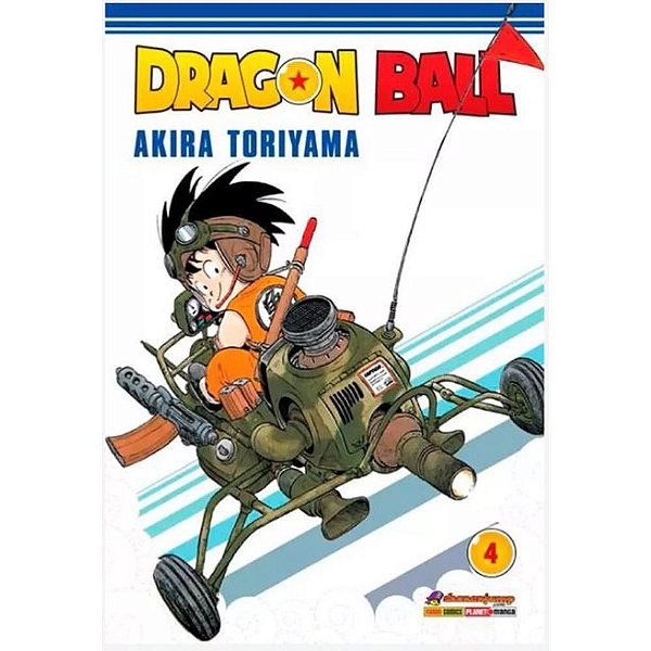 Livro Mangá Dragon BALL Nº 04 - Saga Dragon BALL Edição 4