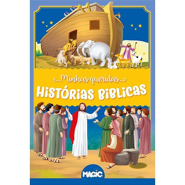 Livro Infantil Ilustrado Queridas Histórias Bíblicas 128 Páginas