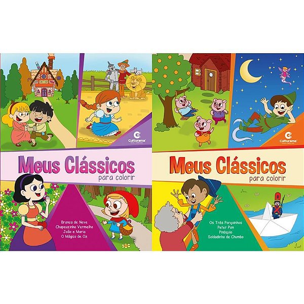 Livro Infantil Colorir Meus Classicos para Colorir 64P S