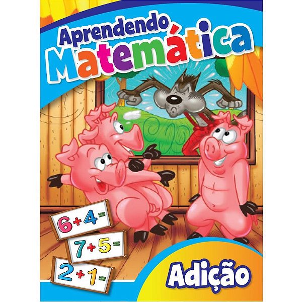 Livro Ensino Apredendo Matematica 4 Títulos PCT com 04