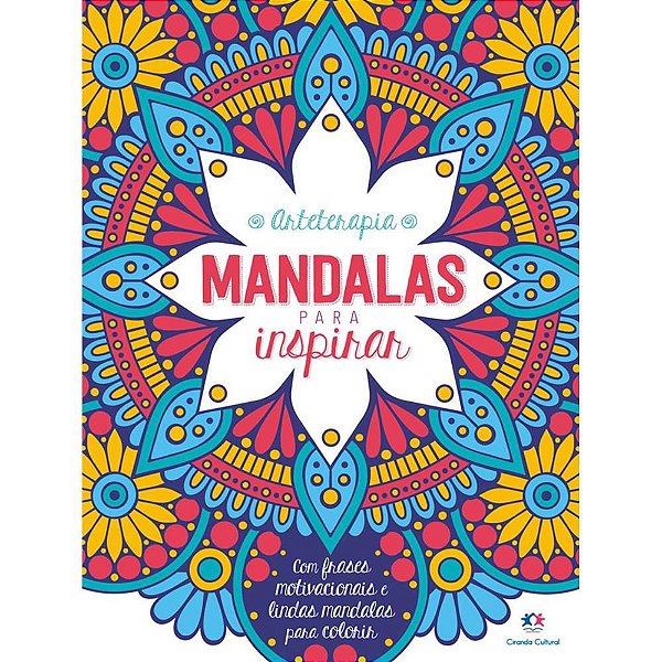 Livro de Colorir Mandalas para Inspirar 27X20 48PG
