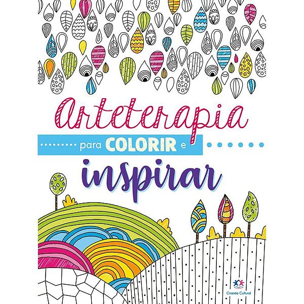 Livro de Colorir Arteterapia Inspirar 27X20 48P