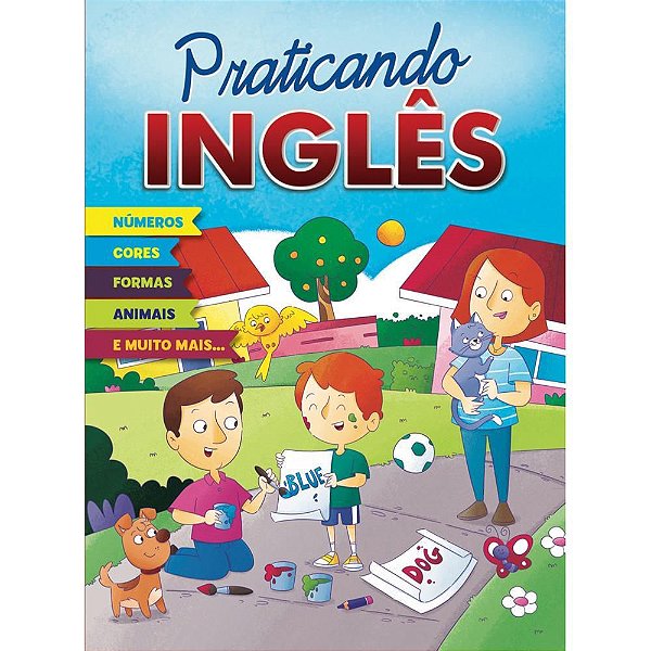 Livro Cartilha Praticando INGLÊS