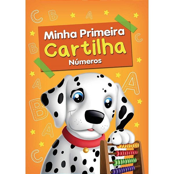 Livro Cartilha Números 64PGS 20X27CM