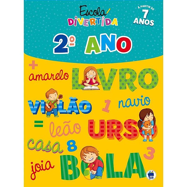 Livro Cartilha 2º ANO PORT/MAT/CIEN 48P 28X21
