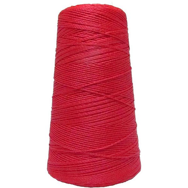 Linha para Crochê 200G 500M LAYS Vermelho Cardea
