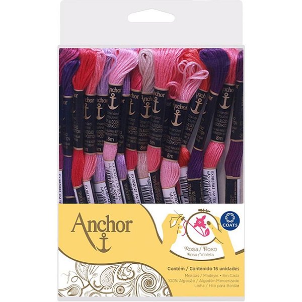 Linha Bordar ANCHOR 16 Meadas T RS (S)