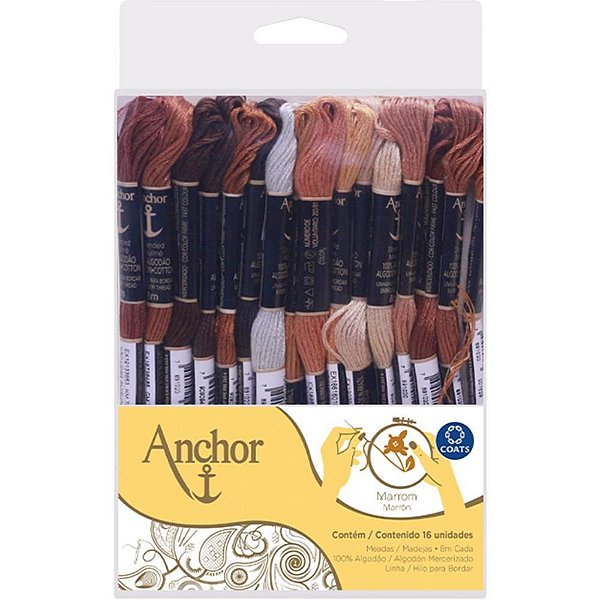 Linha Bordar ANCHOR 16 Meadas T MA (S)