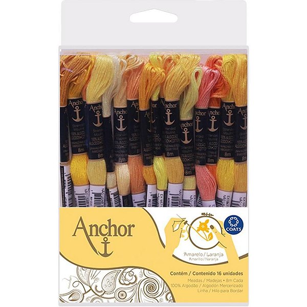 Linha Bordar ANCHOR 16 Meadas T AM (S)