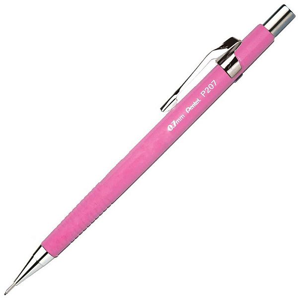 Lapiseira 07MM Pentel Rosa