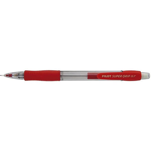Lapiseira 0,5MM Super GRIP H-185 Vermelha Caixa com 12 Unidades