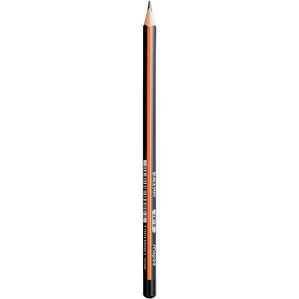 Lápis Preto Técnico BLACK PEPS 6B - Caixa com 12