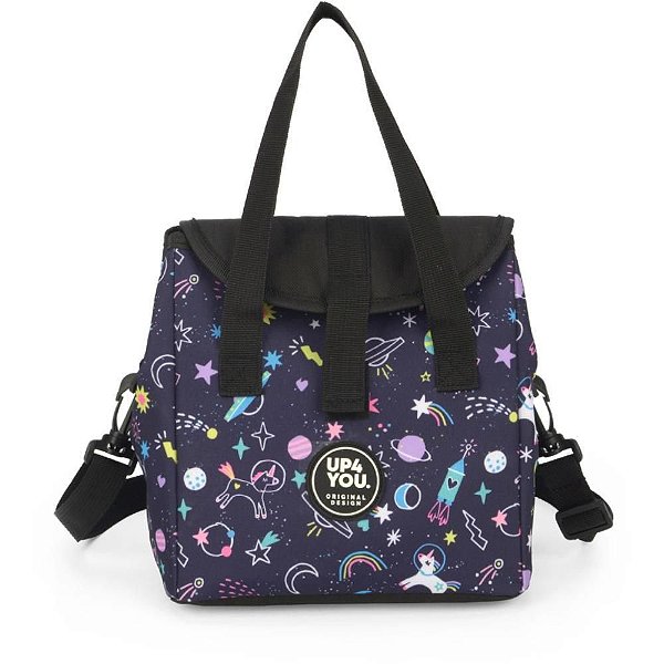 Lancheira Térmica UP4YOU BLAH MÃO/OMBRO AZ