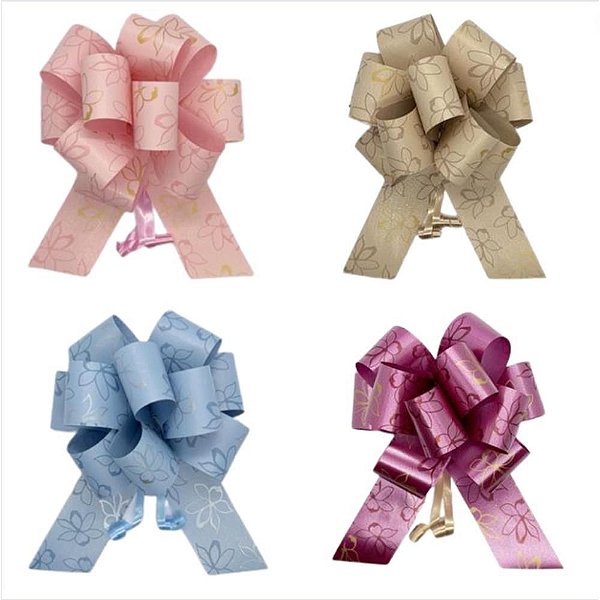 Laço Pronto Decorado 30MMX13CM Linha Luxo (S) PCT com 10