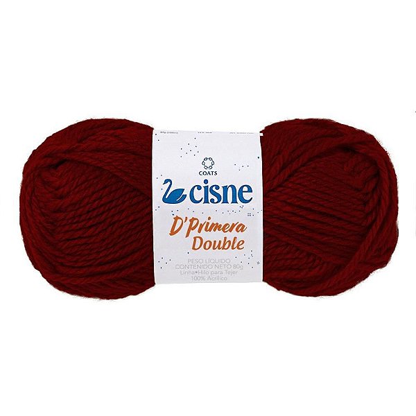 Lã Tricô Cisne D´primera 80G Conselho Double - Pacote com 5 Unidades