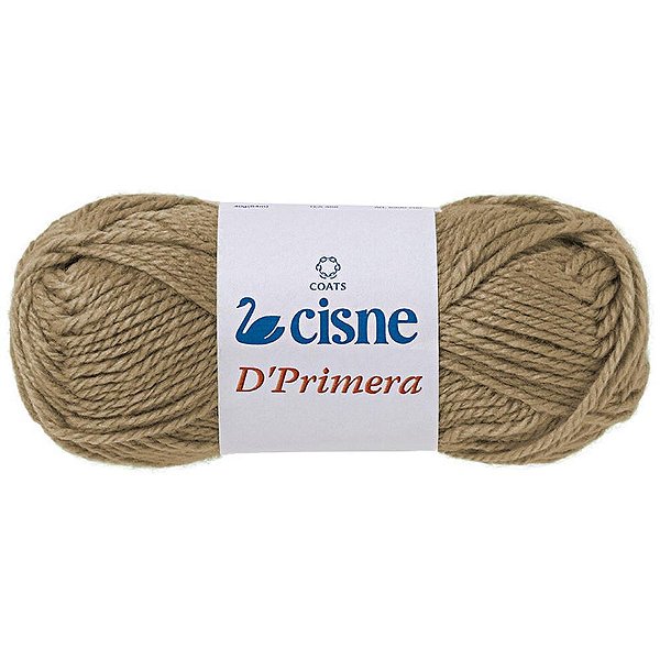 Lã Tricô Cisne D´primera 00804 40G Bege Pacote com 5