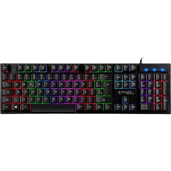 Kit Periféricos Teclado+mouse Gamer IV