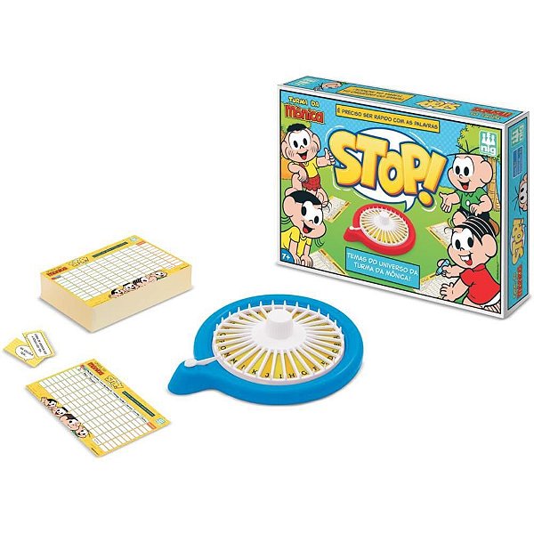 Jogo Diverso T da Mônica STOP