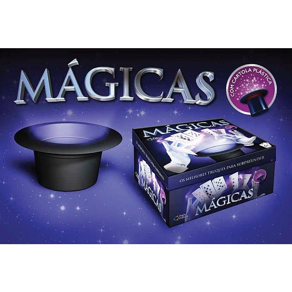 Jogo Diverso Mágica com Cartola Plástica